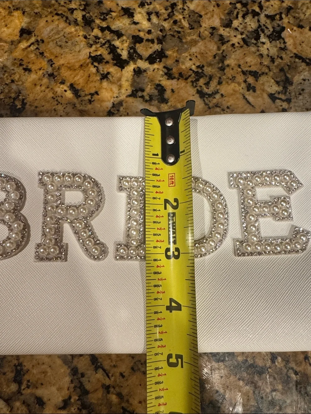 Bride cosmetic bag